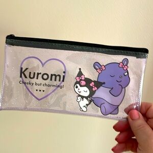 KUROMI Clear Zipper Case